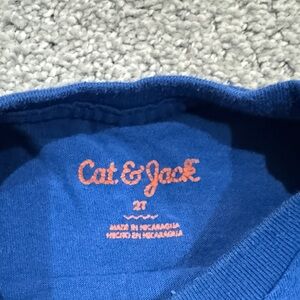 Cat & Jack Royal Blue Long Sleeve Tee